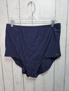 Lascana Women's Dark Blue Swimsuit Brief Bottom Size 18. Excellent Condition